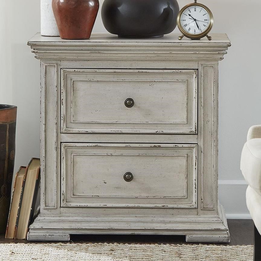 Vintage 2 discount drawer nightstand